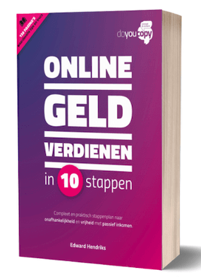 Wil je online geld verdienen, maar weet je niet waar te beginnen? Met deze cursus van Doyoucopy ontdek je in 10 heldere stappen hoe je een extra inkomen opbouwt. Praktisch & toepasbaar!