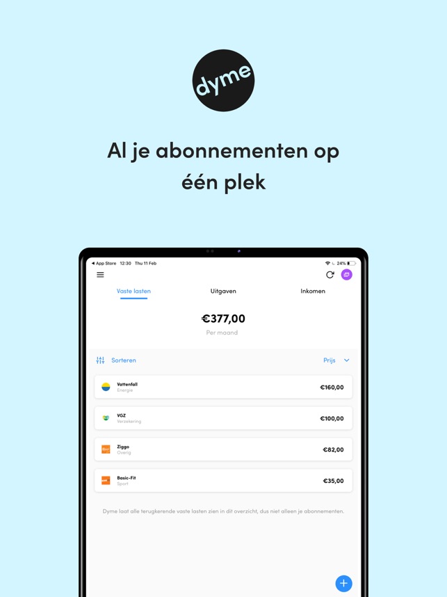 Ontdek hoe je met de Dyme app in Nederland honderden euro’s per jaar bespaart.